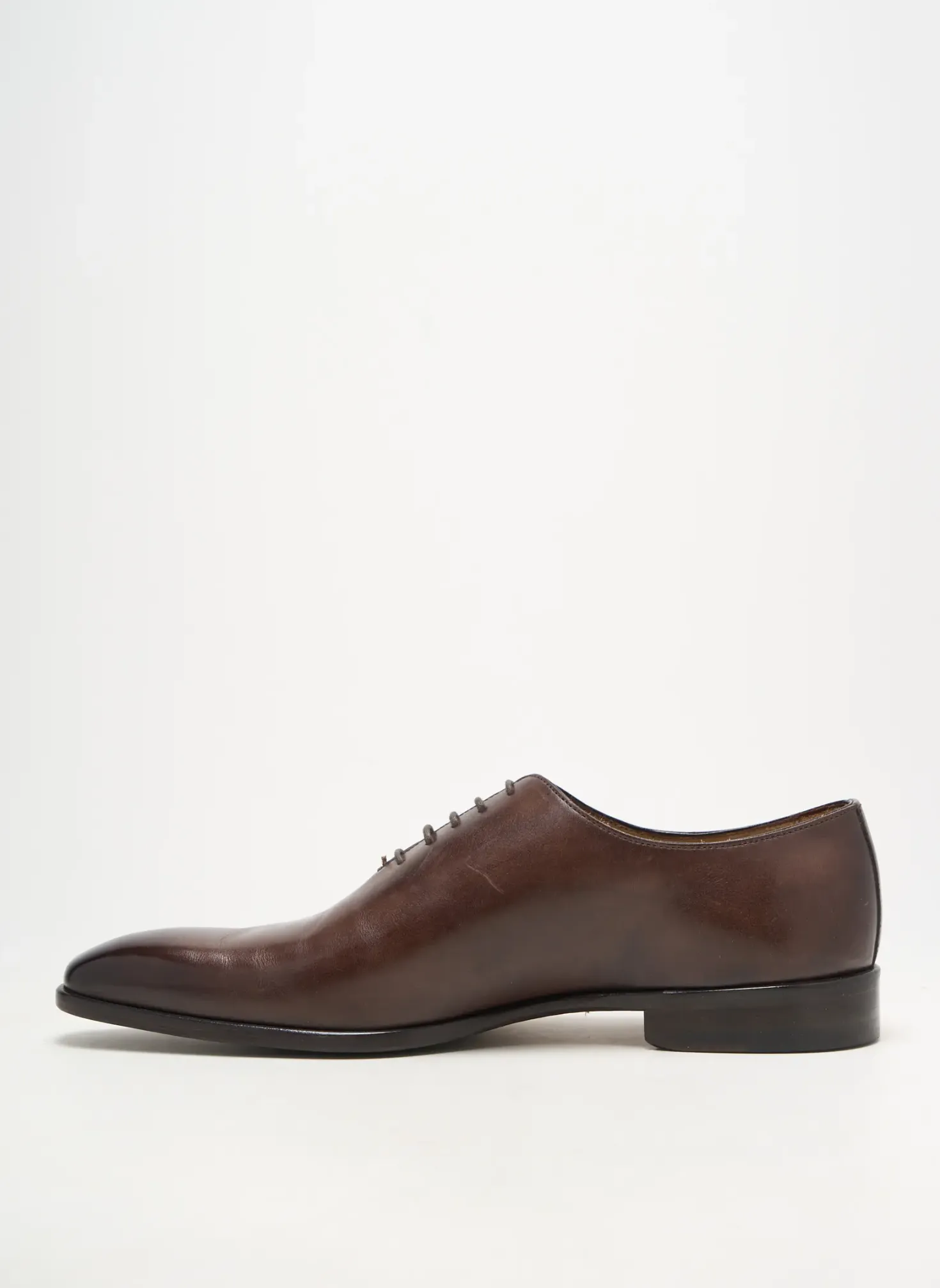 Derbies Yves Saint Clair Marron Talon Bas