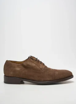 Derbies Yves Saint Clair Marron Talon Bas
