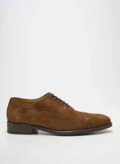 Derbies Yves Saint Clair Marron Talon Bas