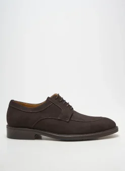 Derbies Yves Saint Clair Marron Talon Bas