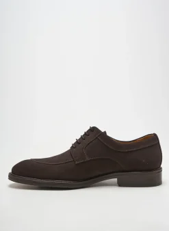 Derbies Yves Saint Clair Marron Talon Bas