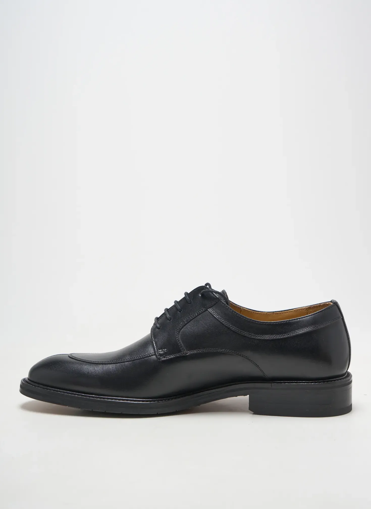 Derbies Yves Saint Clair Noir Talon Bas