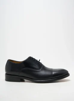 Derbies Yves Saint Clair Noir Talon Bas