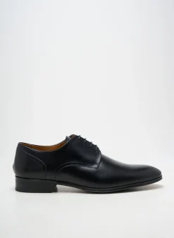 Derbies Yves Saint Clair Noir Talon Bas