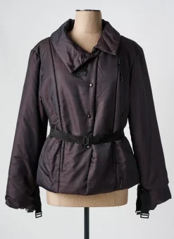 Doudoune Armor Lux Marron Sans Capuche