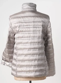 Doudoune Barbara Lebek Argent Sans Capuche