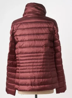Doudoune Barbara Lebek Rouge Sans Capuche
