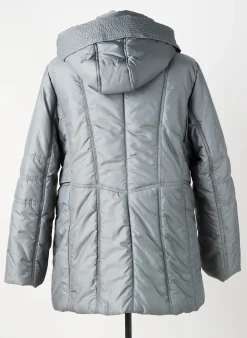 Doudoune Betty Barclay Gris A Capuche