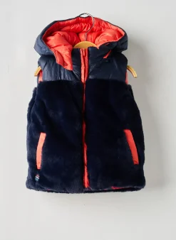 Doudoune Boboli Bleu A Capuche