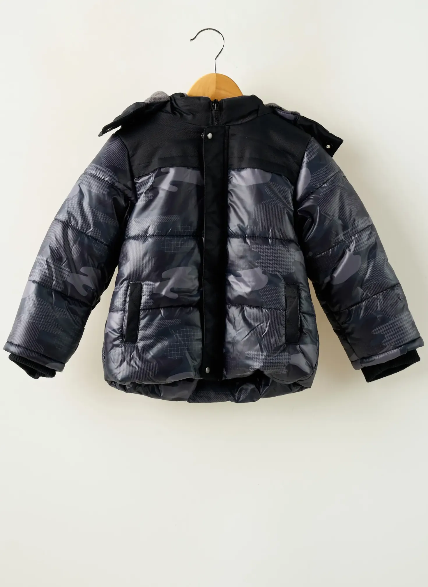 Doudoune Boboli Gris A Capuche