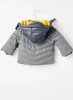 Doudoune Boboli Gris A Capuche