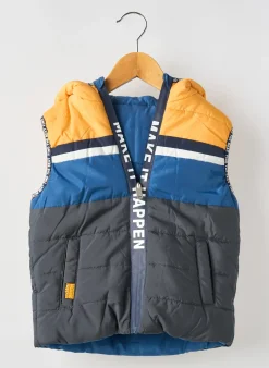 Doudoune Boboli Jaune A Capuche