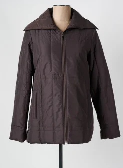 Doudoune Buretti Marron Sans Capuche