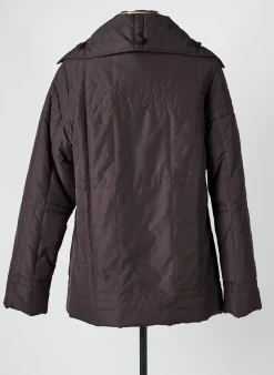 Doudoune Buretti Marron Sans Capuche