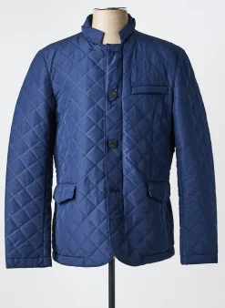 Doudoune Calamar Bleu Sans Capuche