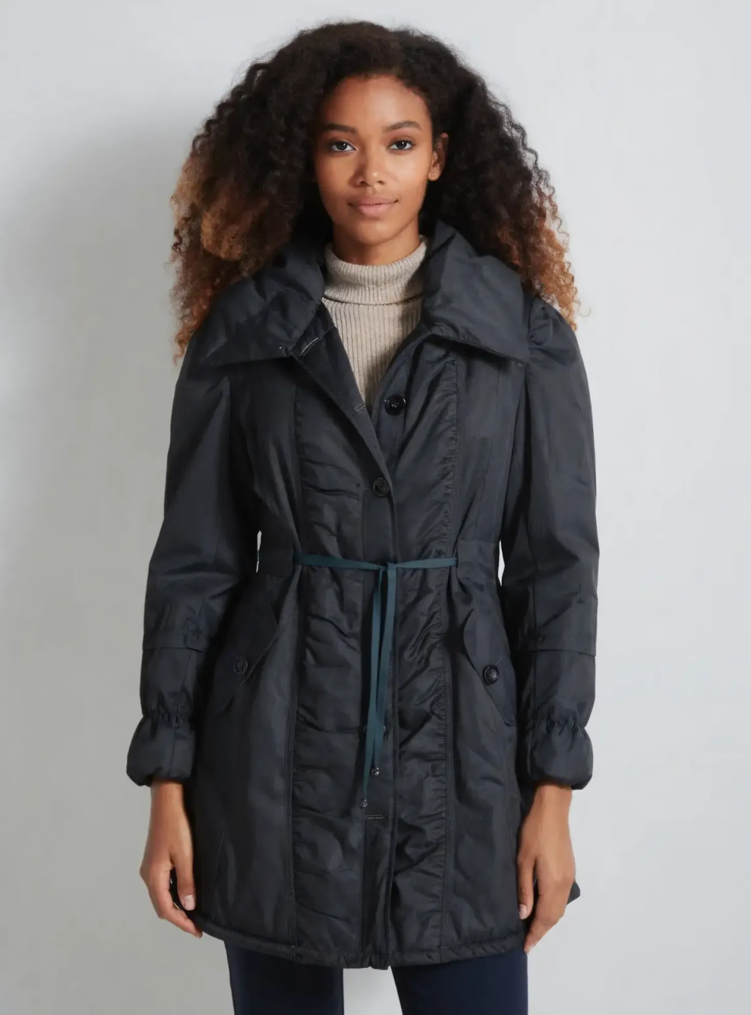 Doudoune Camage Gris Sans Capuche