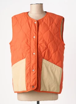 Doudoune Camel Active Orange Sans Capuche