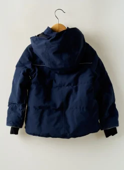Doudoune Canada Goose Bleu A Capuche