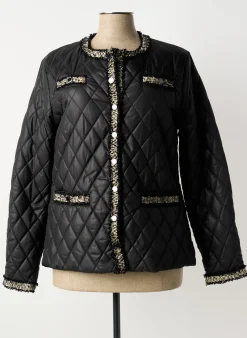 Doudoune Canasport Noir Sans Capuche