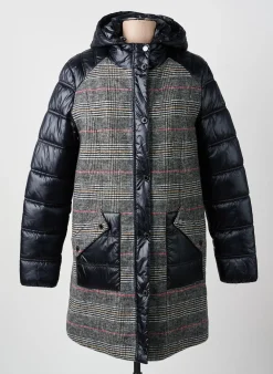Doudoune Concept K Noir A Capuche
