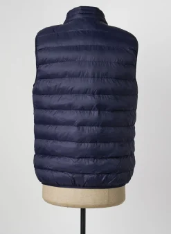 Doudoune Daytona Bleu Sans Capuche
