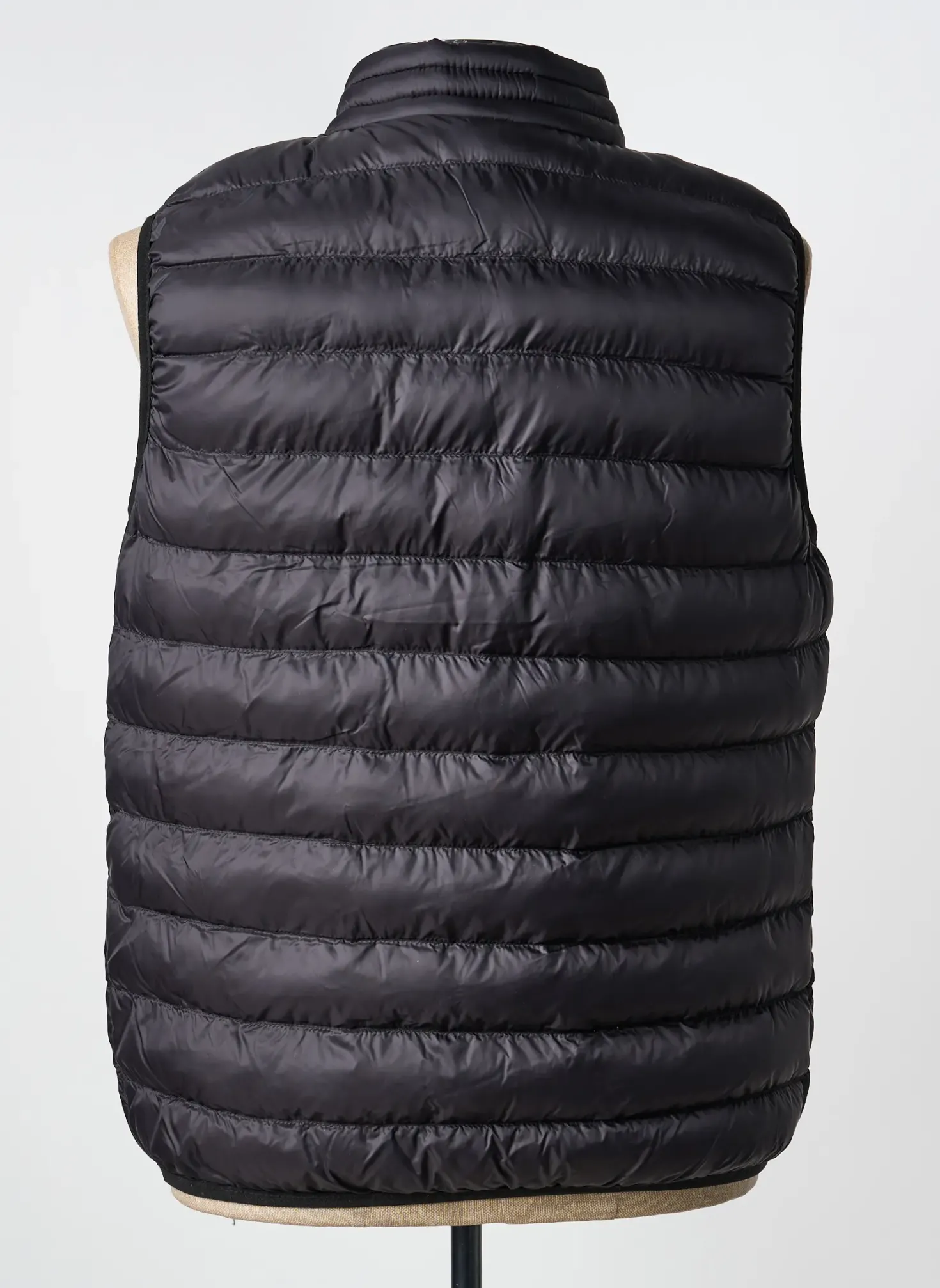 Doudoune Daytona Noir Sans Capuche