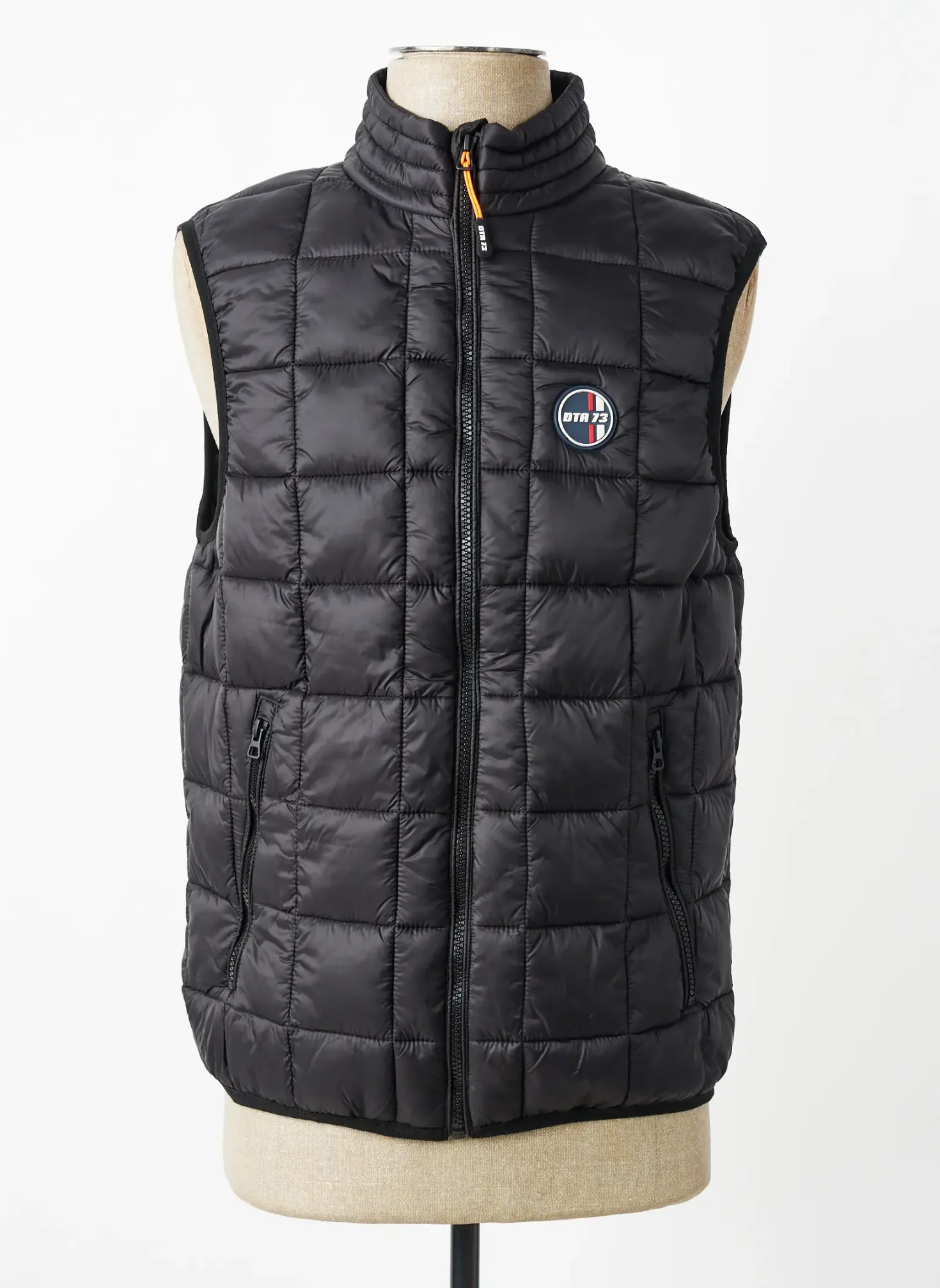 Doudoune Daytona Noir Sans Capuche