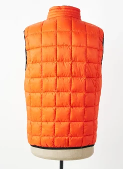 Doudoune Daytona Orange Sans Capuche