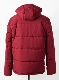 Doudoune Daytona Rouge A Capuche