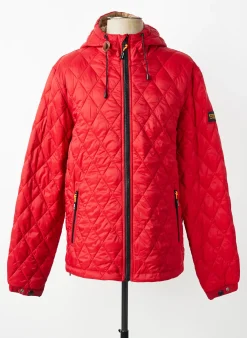 Doudoune Daytona Rouge Sans Capuche