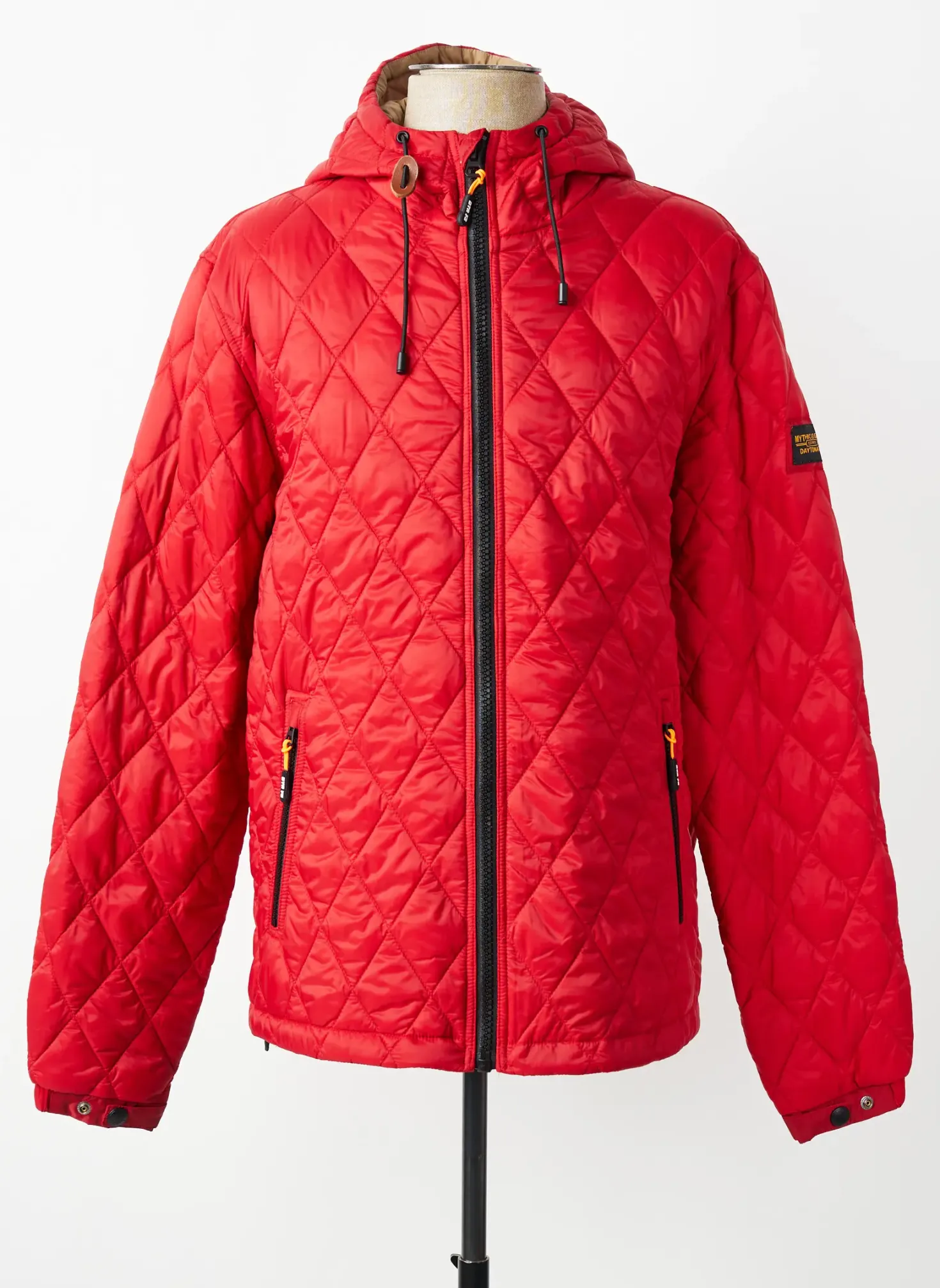 Doudoune Daytona Rouge Sans Capuche