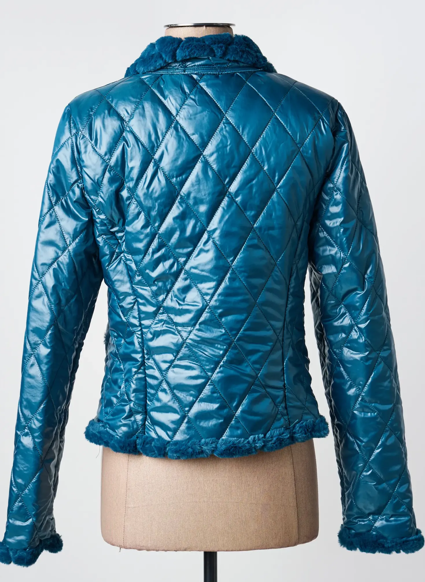 Doudoune Dina & Dess Bleu Sans Capuche