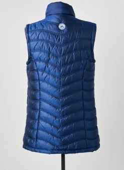 Doudoune Dolcezza Bleu Sans Capuche