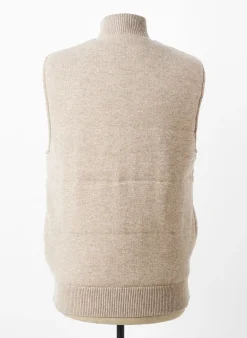Doudoune Ecoalf Beige Sans Capuche