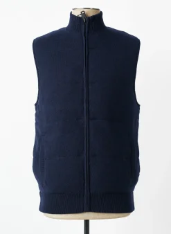 Doudoune Ecoalf Bleu Sans Capuche