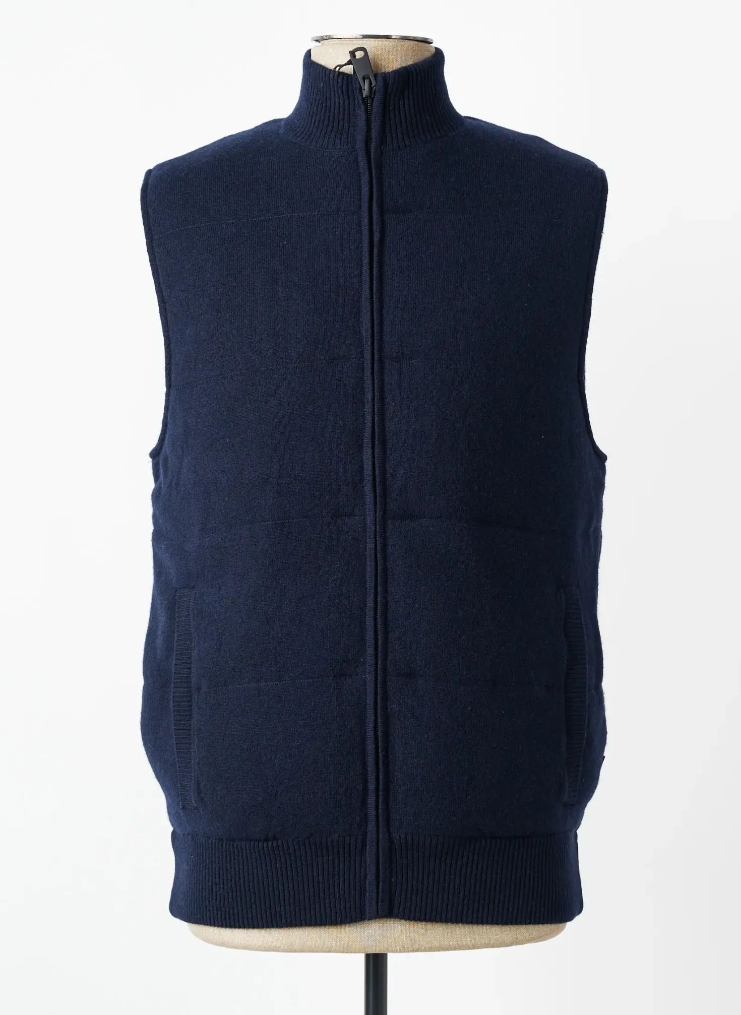 Doudoune Ecoalf Bleu Sans Capuche