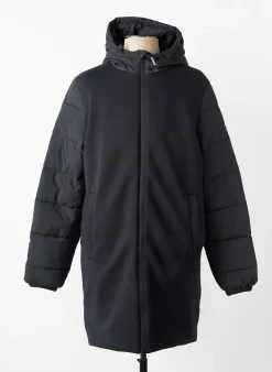 Doudoune Ecoalf Noir A Capuche