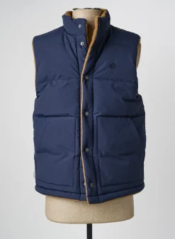 Doudoune Element Bleu Sans Capuche
