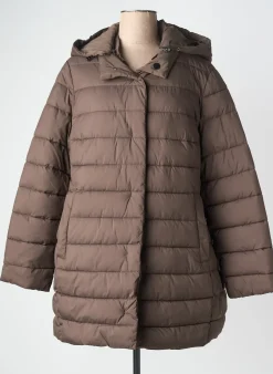 Doudoune Elena Miro Marron A Capuche