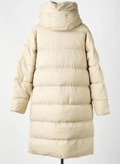 Doudoune Escandelle Beige A Capuche