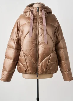 Doudoune Hinnominate Marron A Capuche