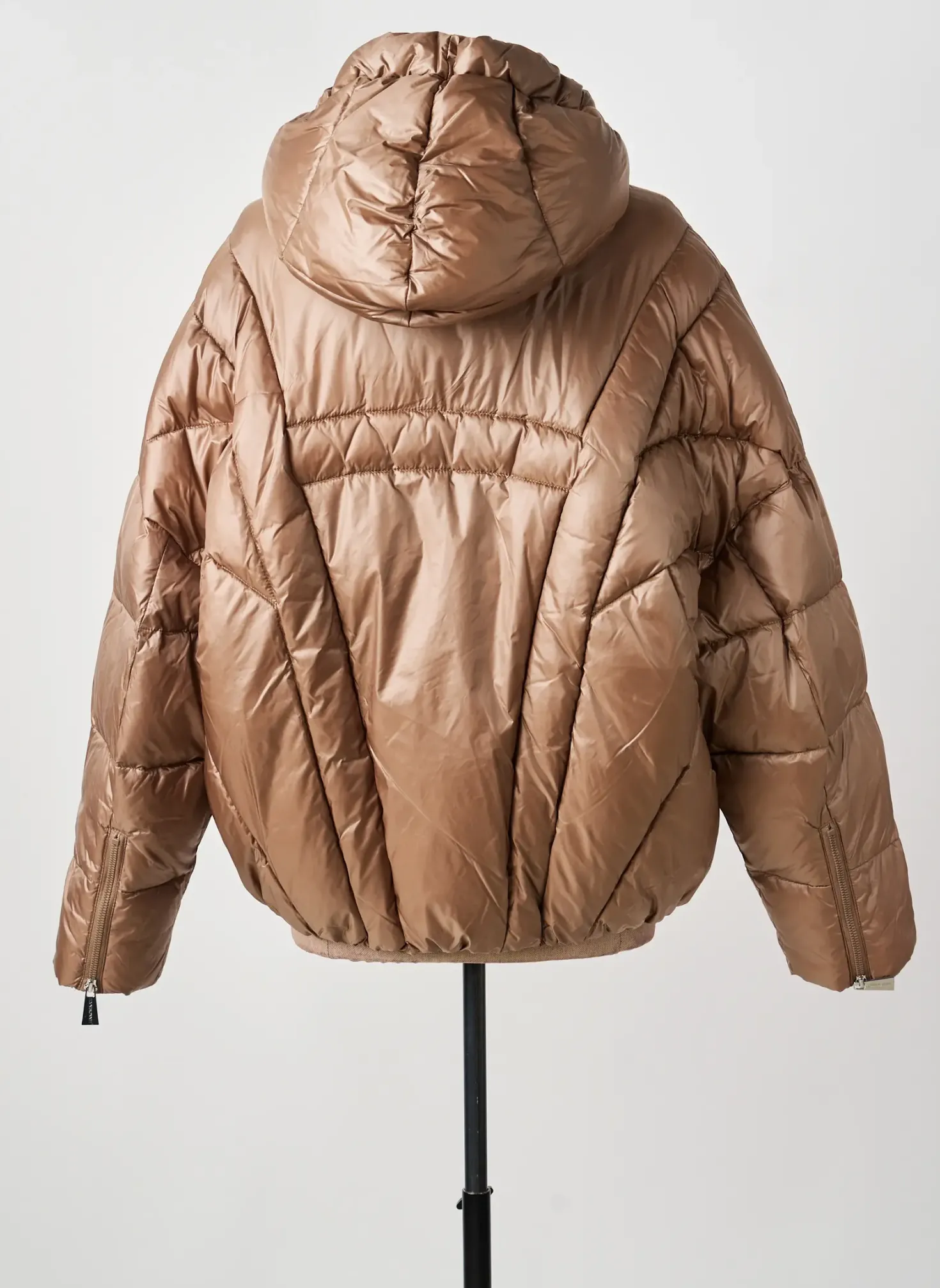 Doudoune Hinnominate Marron A Capuche