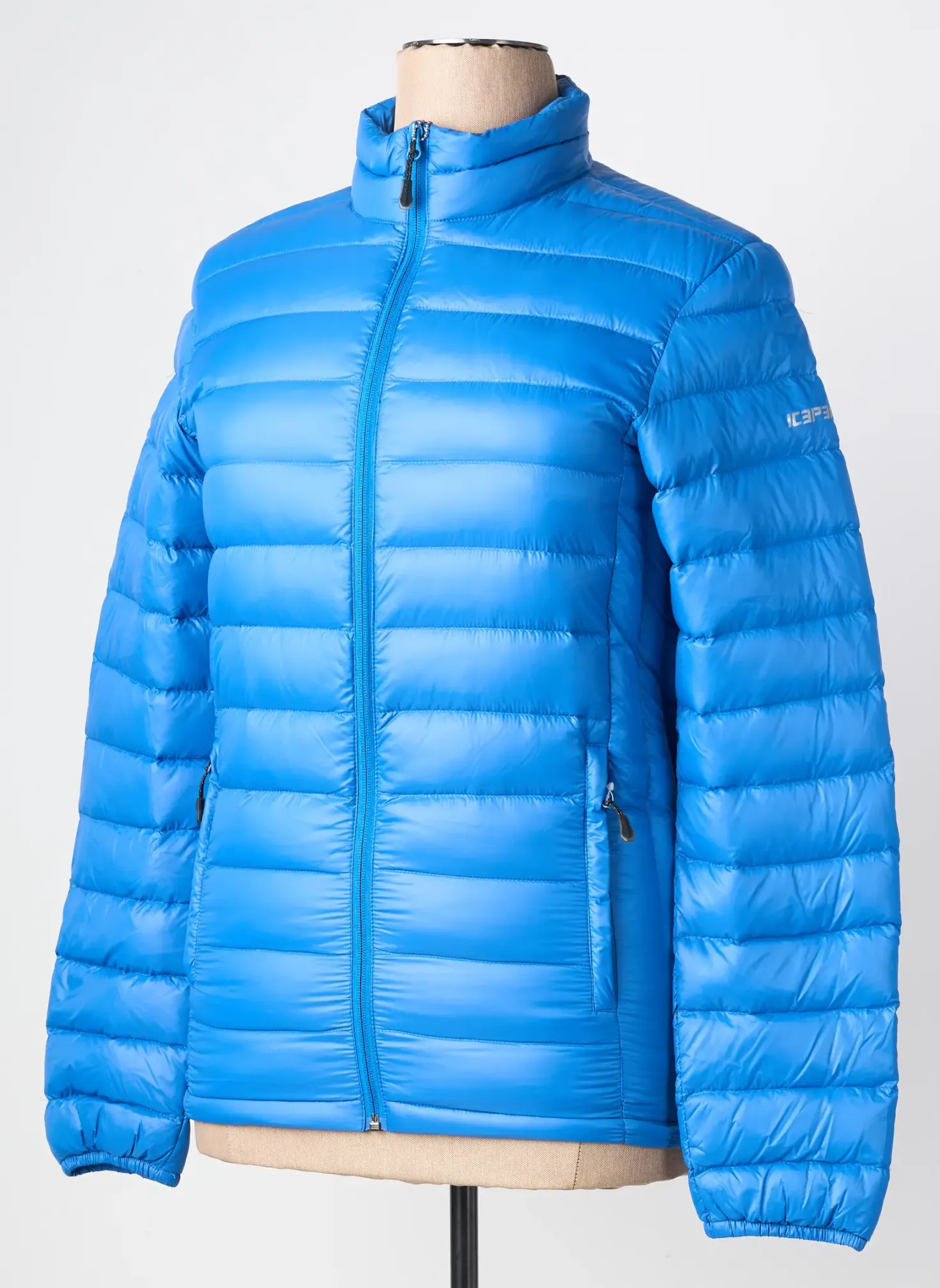 Doudoune Icepeak Bleu Sans Capuche