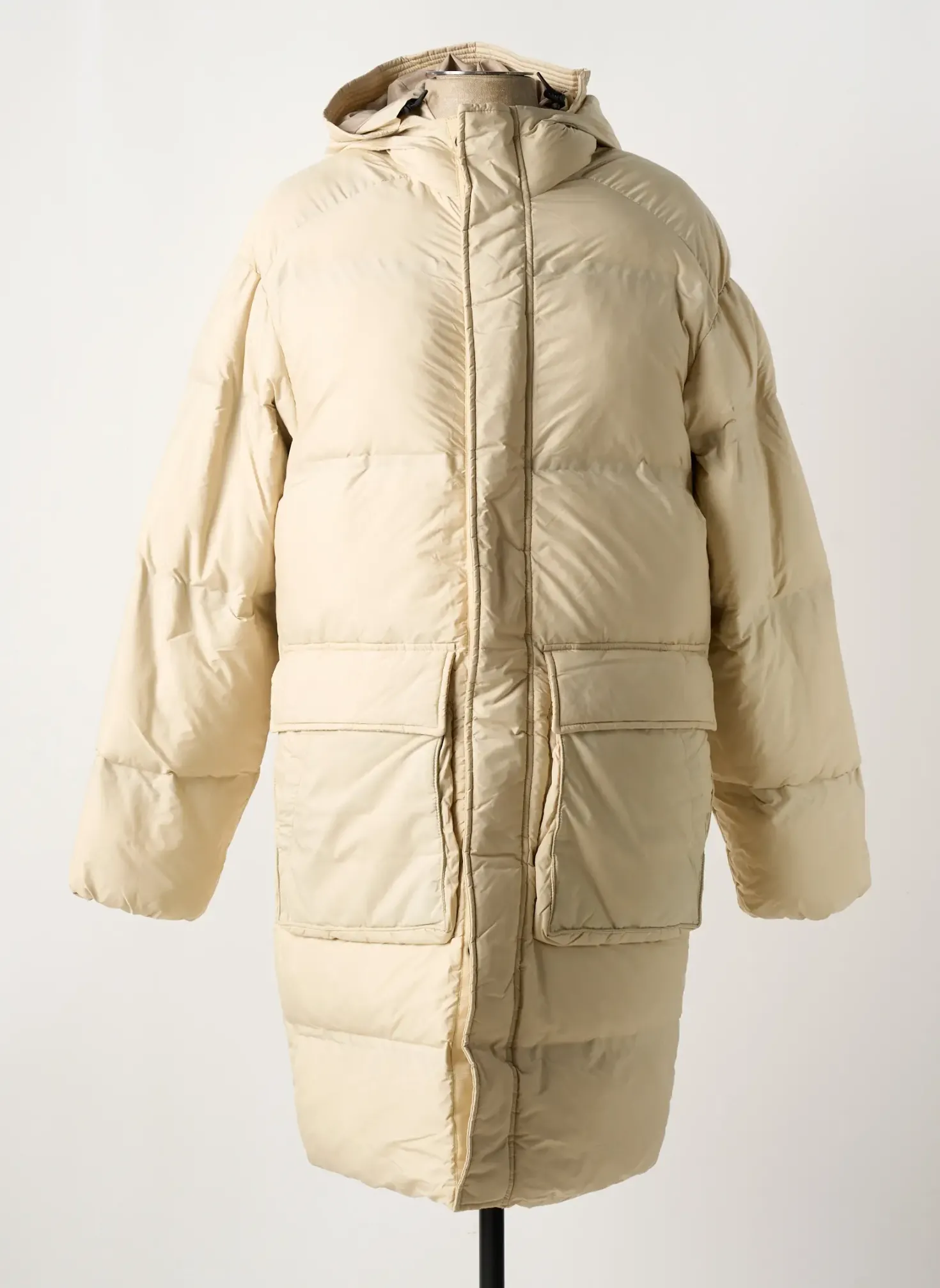 Doudoune Jack & Jones Beige A Capuche