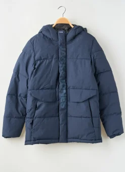 Doudoune Jack & Jones Bleu A Capuche