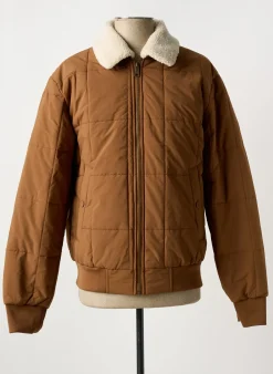Doudoune Jack & Jones Marron Sans Capuche