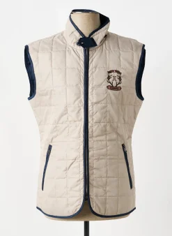 Doudoune Jumfil Beige Sans Capuche