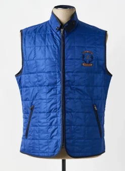 Doudoune Jumfil Bleu Sans Capuche
