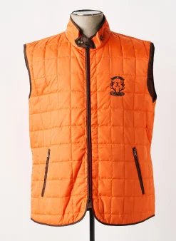 Doudoune Jumfil Orange Sans Capuche