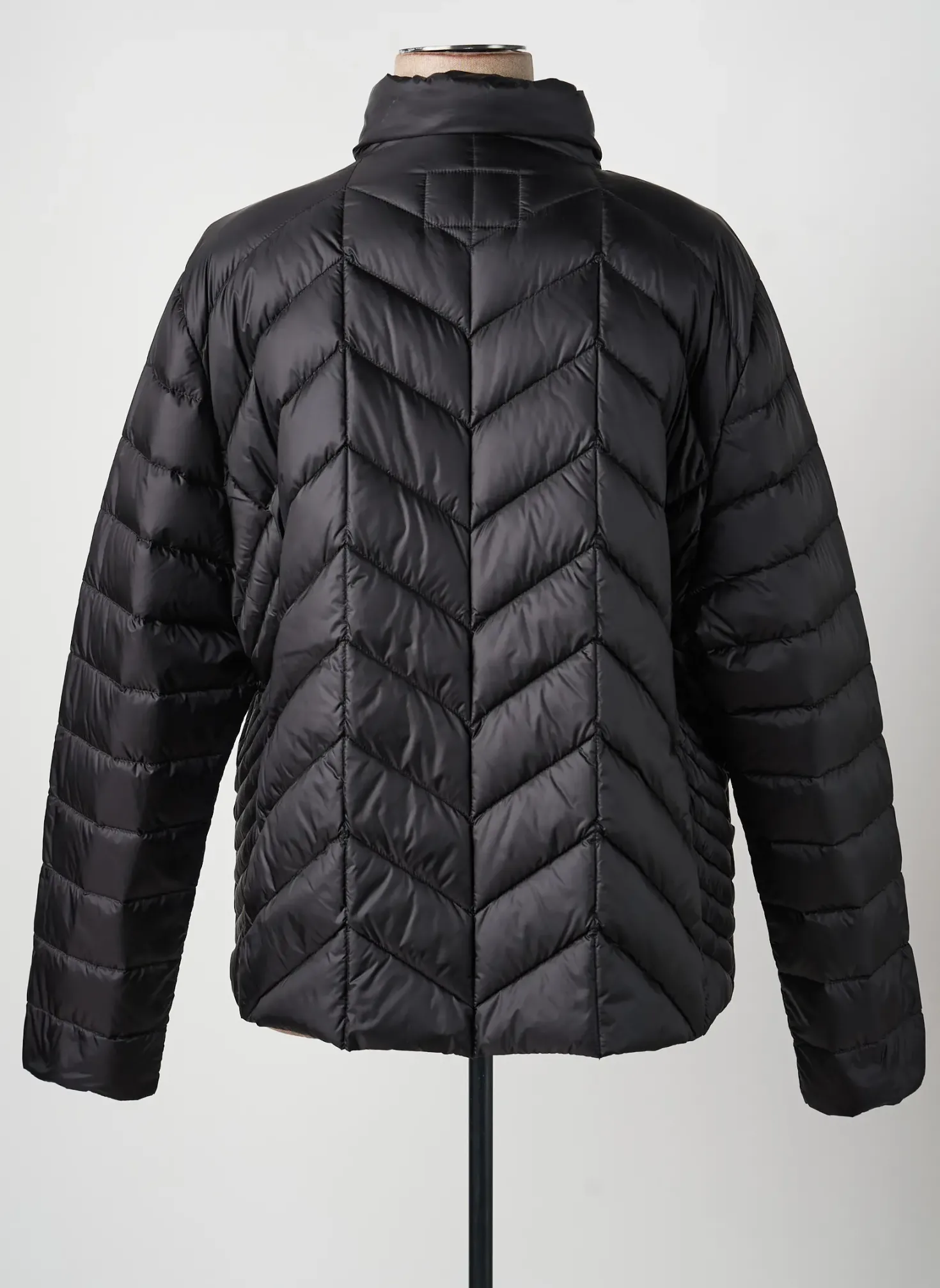 Doudoune Junge Noir Sans Capuche